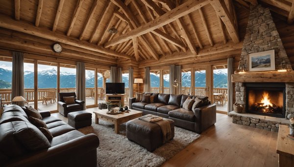Découvrez les chalets de luxe avec l'agence immobilière méribel